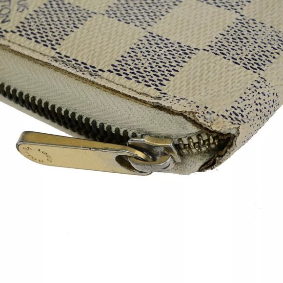 LOUIS VUITTON Logo 4 Set Long Wallet Monogram Damier Azur Epi Taiga - Picture 12 of 13